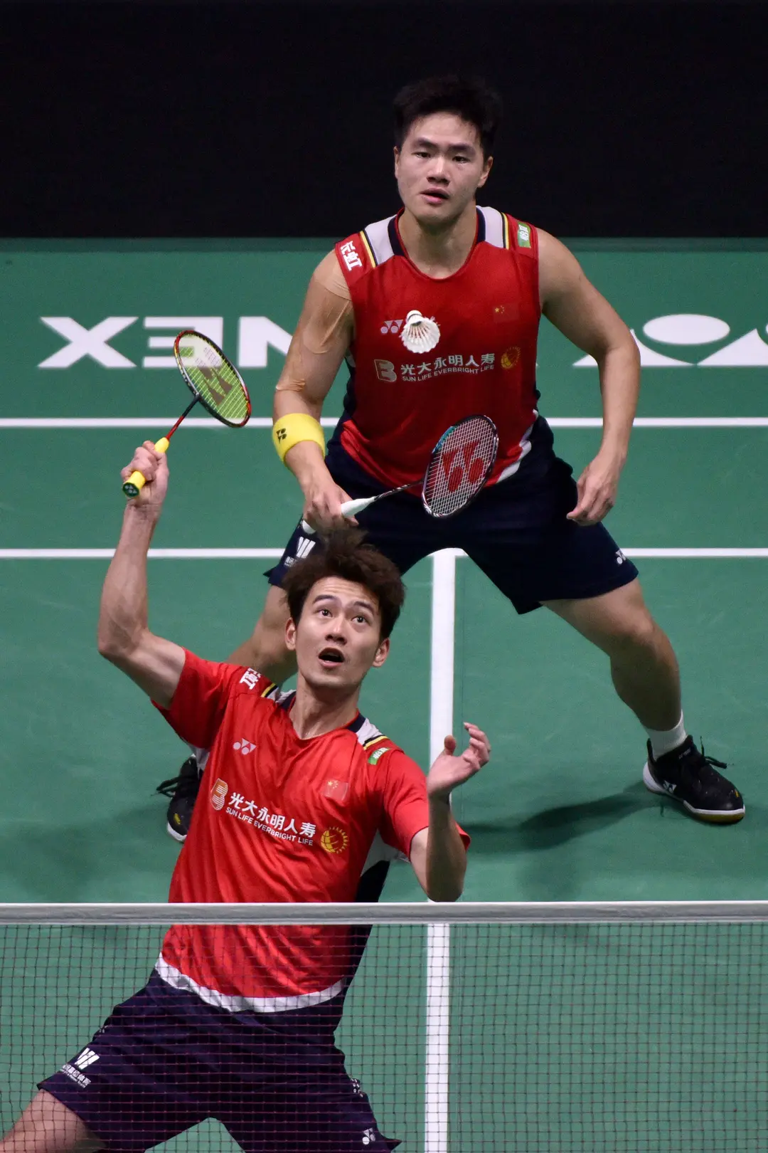 印度羽毛球队爆冷马来西亚羽毛球队，谌龙统治全场